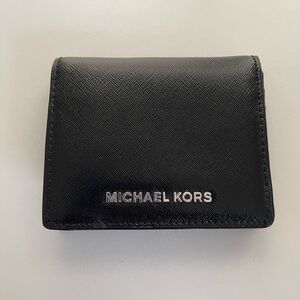 Michael Kors Black Small Leather Wallet